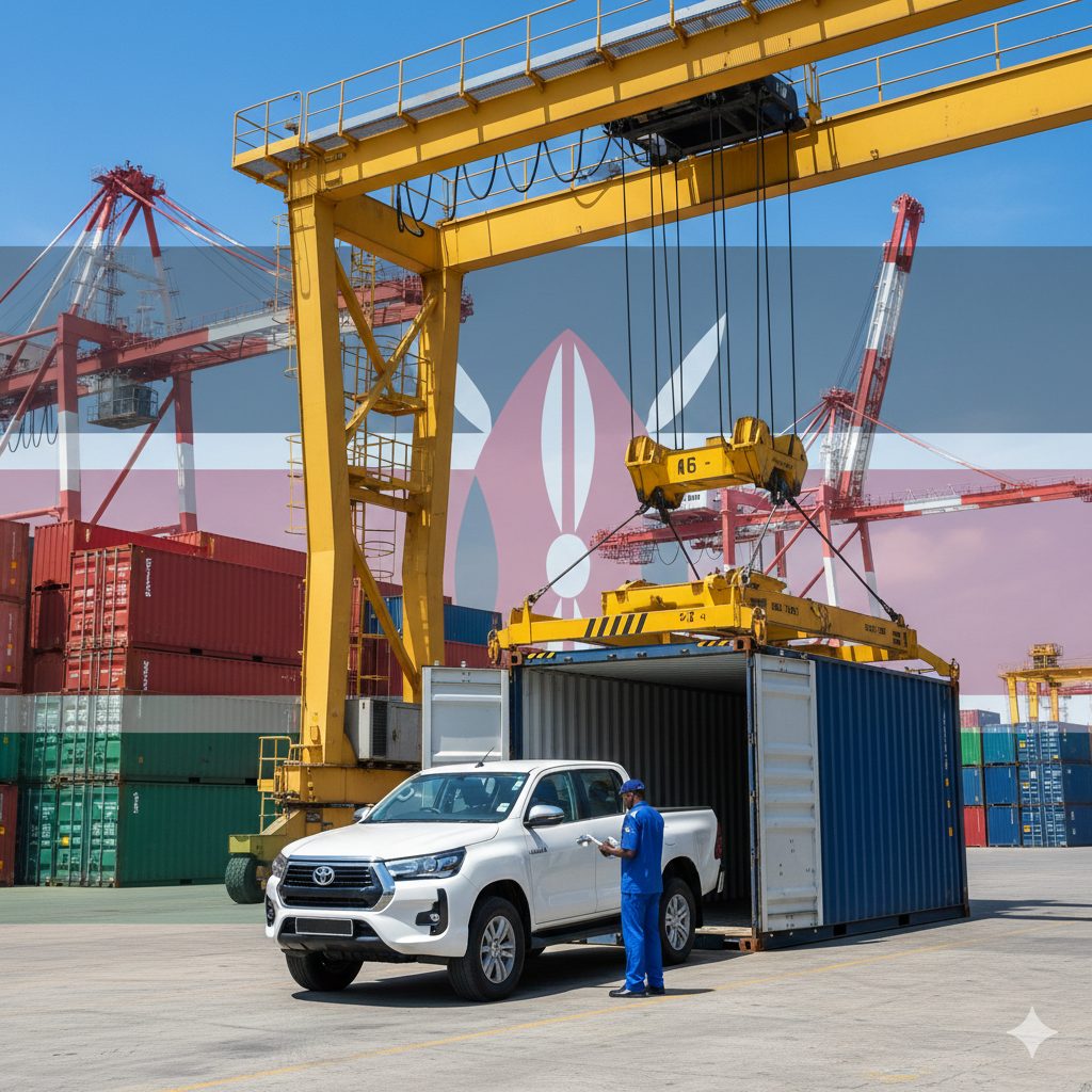 importing Japanese cars to Kenya