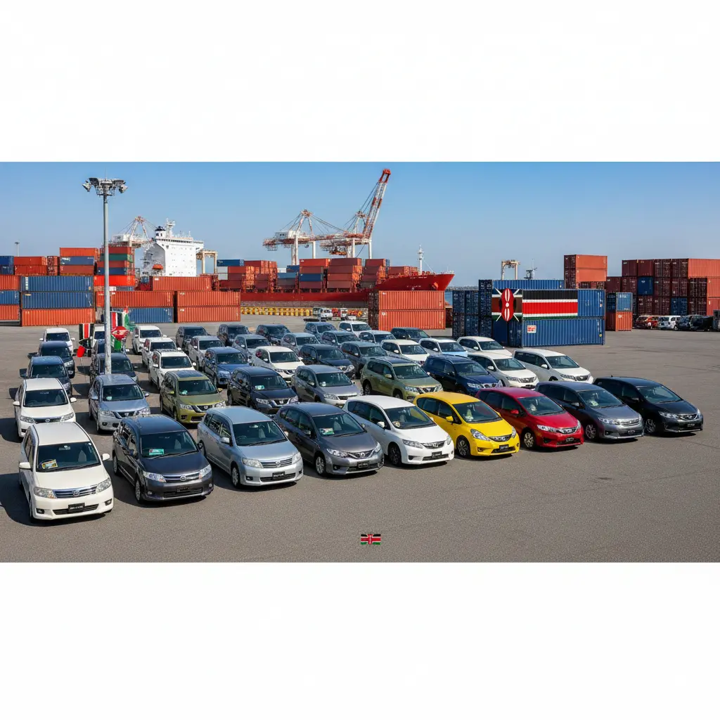 importing a car from Japan to Kenya, popular Japanese cars in Kenya