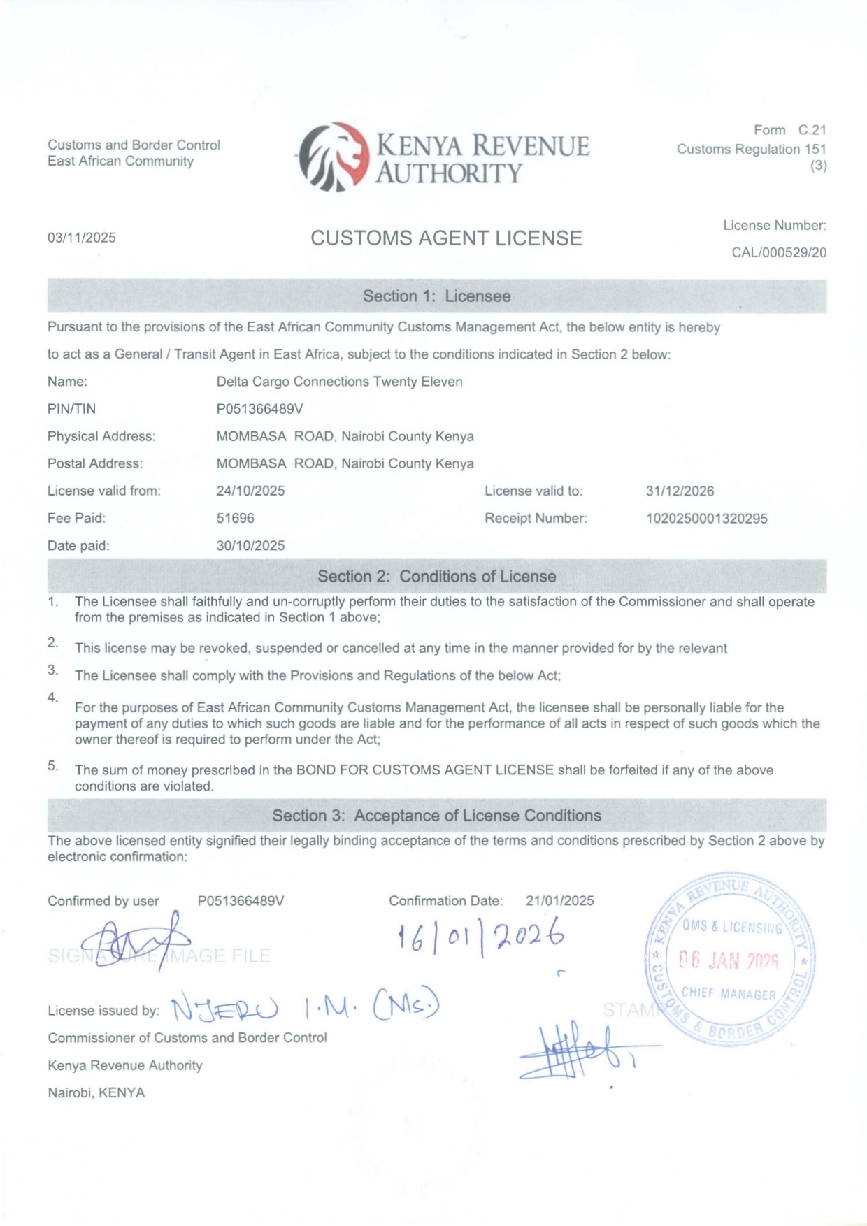 Clearing and Forwarding Company in Nairobi Kenya